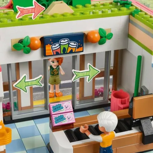 LEGO Friends 41729 Sklep spożywczy z żywnością ekologiczną