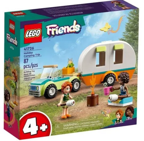 LEGO Friends 41726 Wakacyjna Wyprawa Biwak Auto z Przyczepą Kampingową