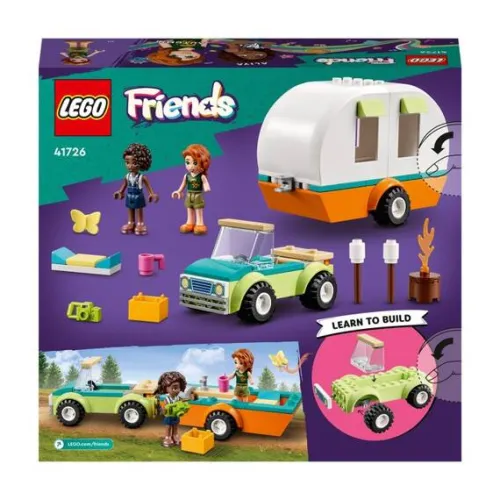 LEGO Friends 41726 Wakacyjna Wyprawa Biwak Auto z Przyczepą Kampingową