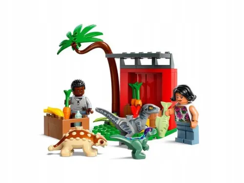 LEGO JURRASIC WORLD 76963 CENTRUM RATOWANIA MAŁYCH DINOZAURÓW