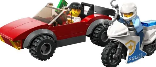 Lego klocki CITY 60392 Motocykl policyjny pościg