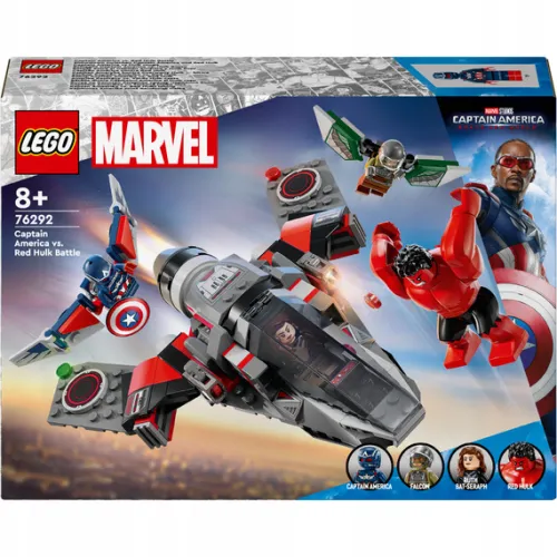 LEGO Marvel Kapitan Ameryka kontra Czerwony Hulk - bitwa 76292
