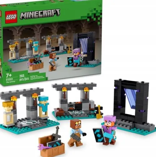 LEGO Minecraft 21252 Zbrojownia