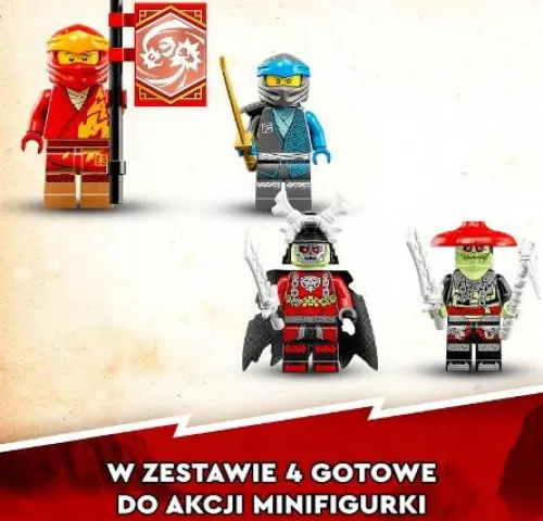 LEGO Ninjago Jeździec-Mech Kaia EVO 71783