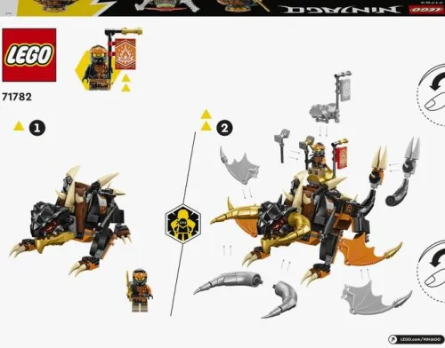 LEGO Ninjago Smok Ziemi Cole'a EVO 71782