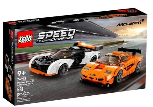 LEGO Speed Champions 76918 McLaren Solus GT i McLaren F1 LM