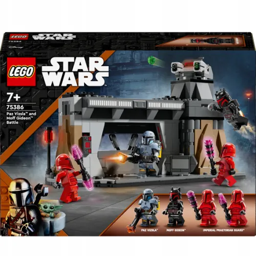 LEGO Star Wars Pojedynek Paza Vizsli i Moffa Gideona 75386