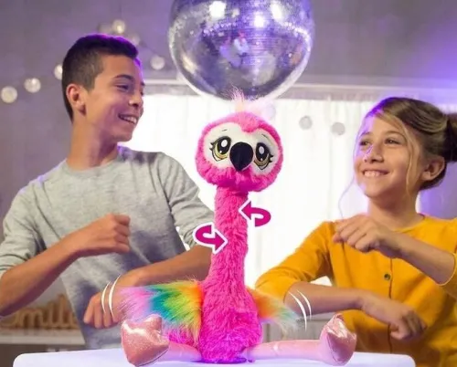 maskotka_zuru_pets_alive__4.webp Maskotka Zuru Pets Alive Tańczący Flaming Frankie the Funky Flamingo