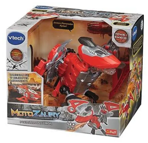 61952 MOTOZAURY DINOZAUR TRANSFORMUJĄCY PTERANODON KYRION HELIKOPTER VTECH