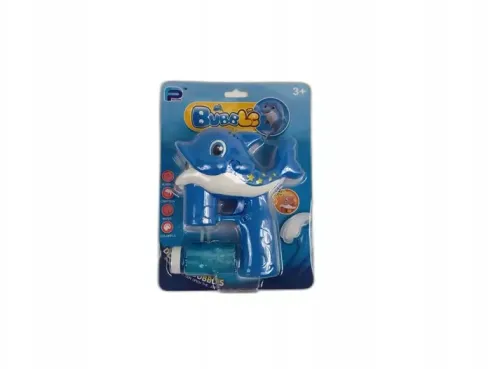 OL IMPORT Pistolet do puszczania baniek mydlanych + płyn