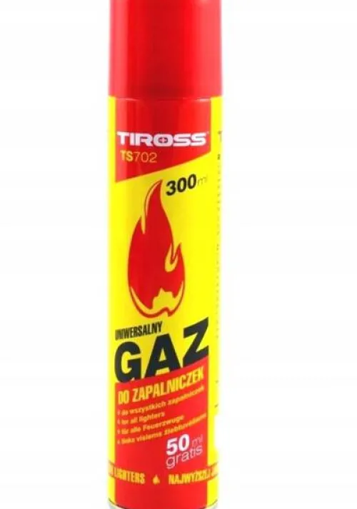 POLSKI GAZ DO ZAPALNICZEK MINI PALNIKÓW 300ML