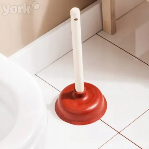 Przepychacz do rur gumowy, do WC, udrażnianie zlewu, YORK