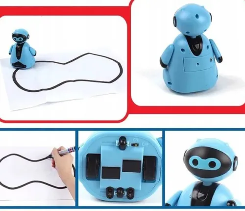 OL IMPORT ROBOT INTERAKTYWNY CHODZI PO LINII INTELIGENTY MARKER