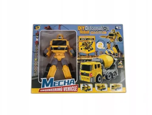 OL IMPORT Robot transformer ciężarówka Truck dźwięki światła
