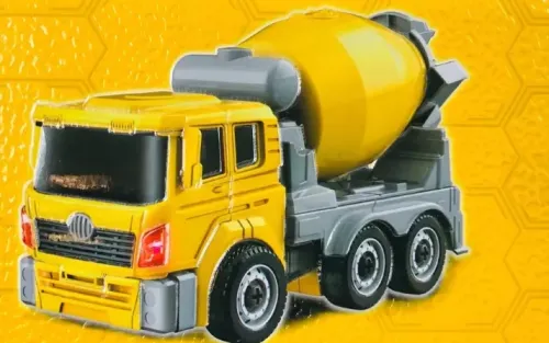 OL IMPORT Robot transformer ciężarówka Truck dźwięki światła