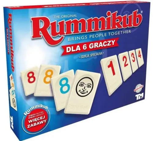 TM TOYS Rummikub Edycja dla 6 graczy