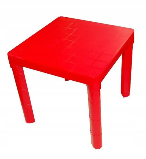 Stolik dziecięcy Tega 45 x 45 czerwony