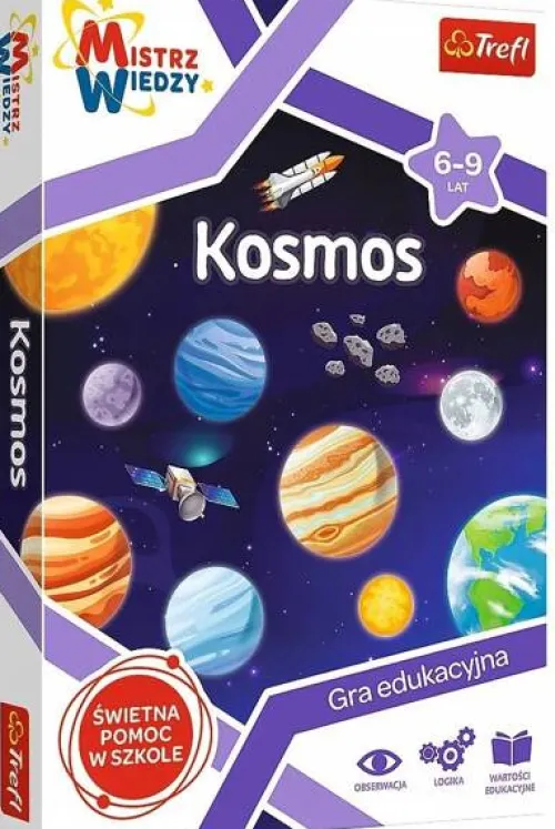 Trefl Kosmos Mistrz Wiedzy Gra Edukacyjna
