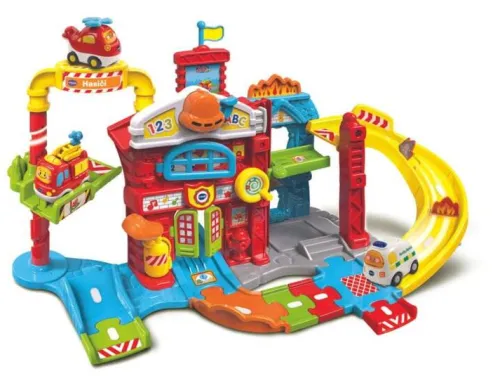 60813 TUT TUT AUTKA REMIZA STRAŻACKA ZJAZD +WÓZ PL VTECH