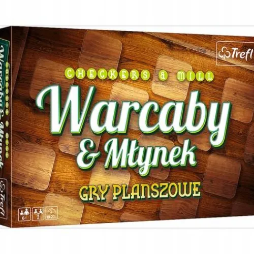 Trefl Warcaby & Młynek gra
