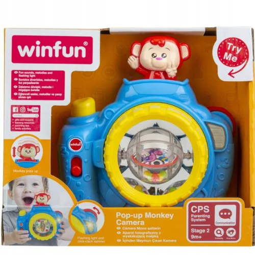 WINFUN Aparat foto z małpką 000766