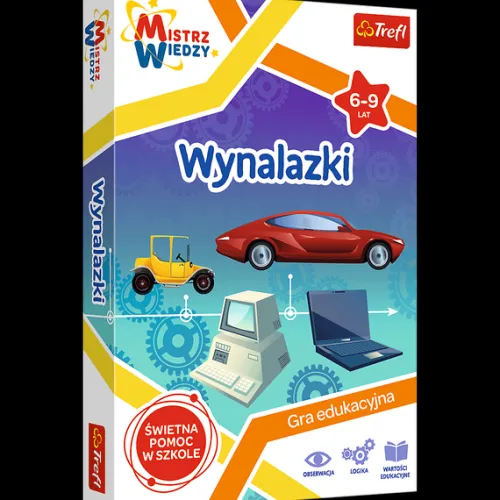 Trefl WYNALAZKI - GRA EDUKACYJNA