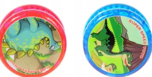 YO-YO ŚWIECĄCE DINOZAURY JOJO