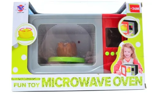 OL IMPORT ZABAWKA MIKROFALÓWKA + ŚWIATŁO I DŹWIĘK