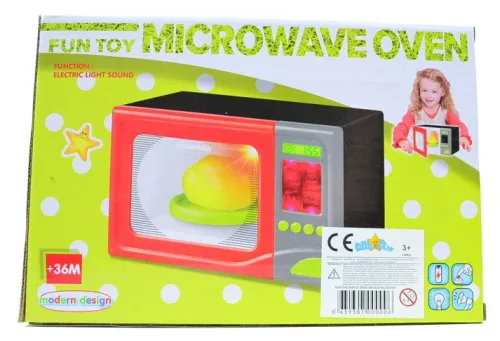 OL IMPORT ZABAWKA MIKROFALÓWKA + ŚWIATŁO I DŹWIĘK