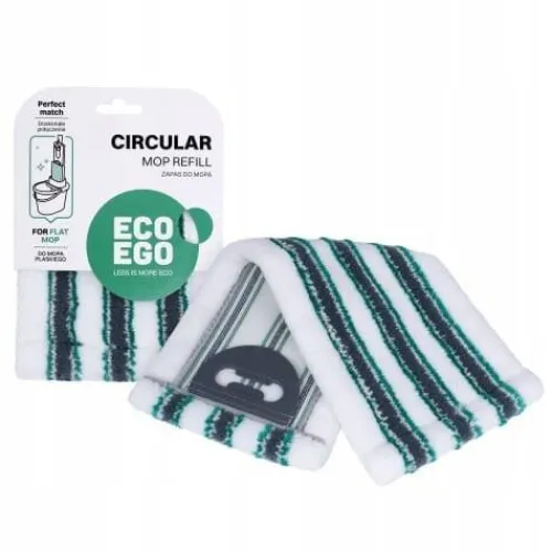 ZAPAS WKŁAD DO MOPA PŁASKIEGO EKOLOGICZNY MIKROFIBRA CIRCULAR POWER ECO EGO