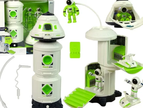 Zestaw Kosmos Rakieta Kosmiczna Kapsuła Dźwięk Światła